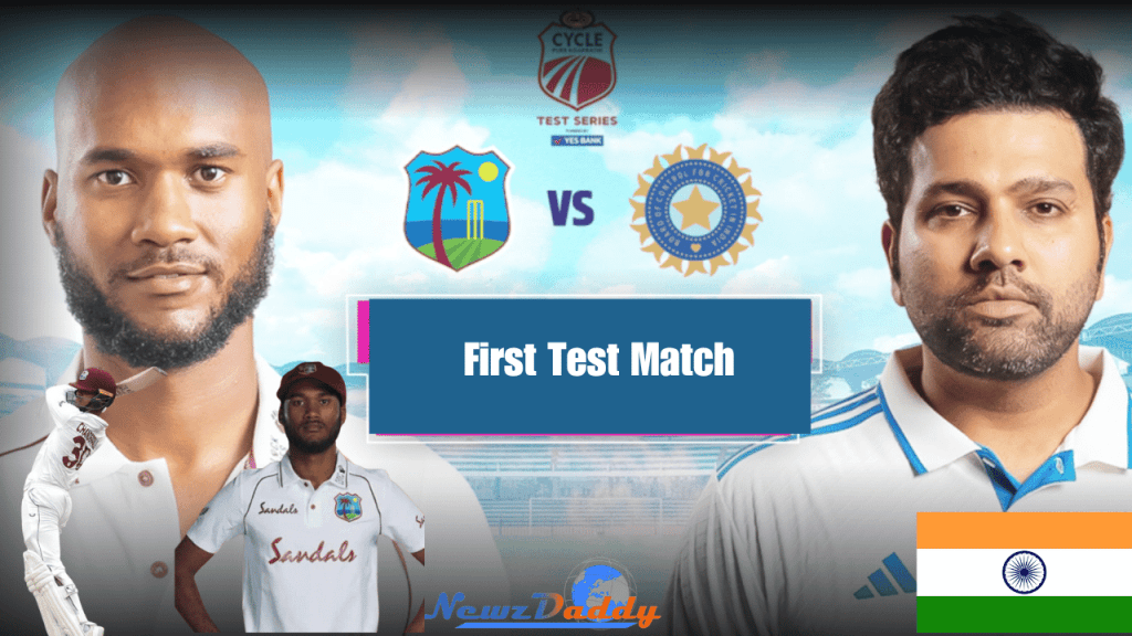 India Vs West Indies First Test Match