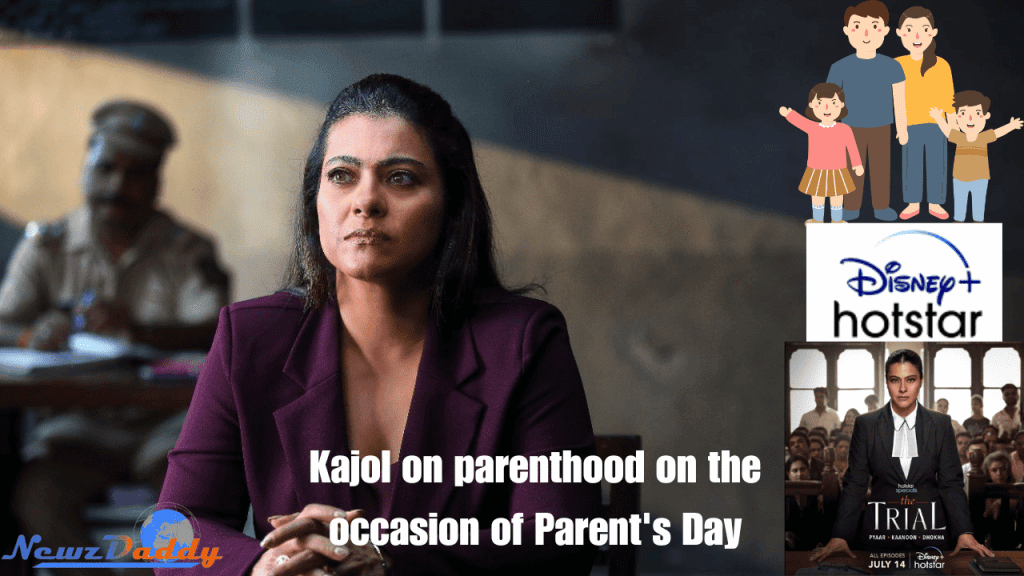 Kajol on Parents day