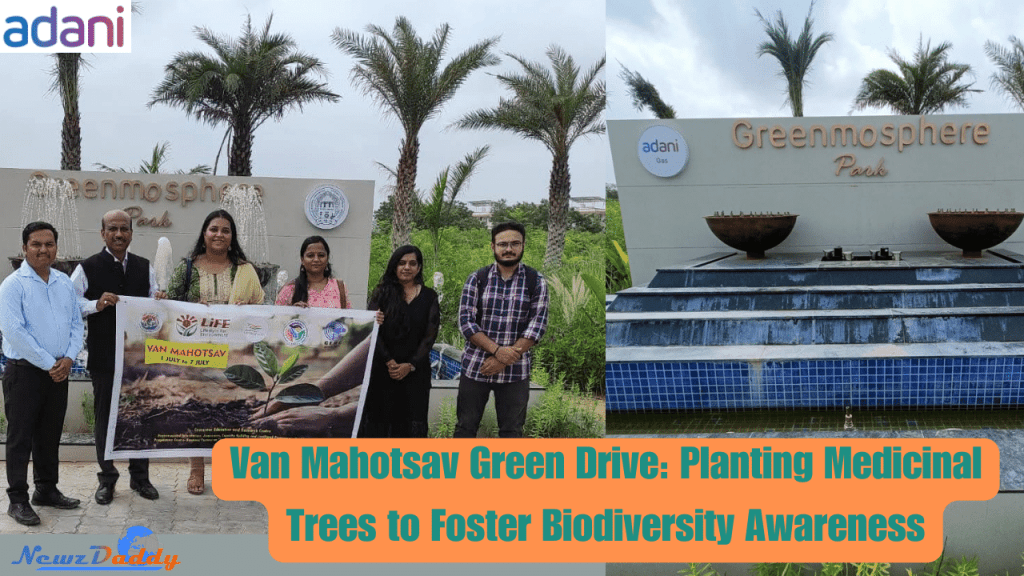 Van Mahotsav Green Drive Planting Medicinal Trees to Foster Biodiversity Awareness