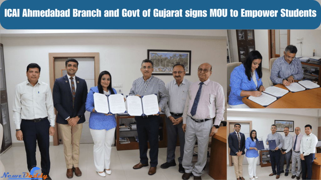 ICAI and Govt of Gujarat signs MOU