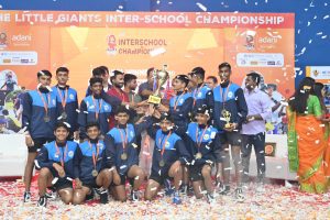 Little Giants Inter-School Boys Kabaddi champions