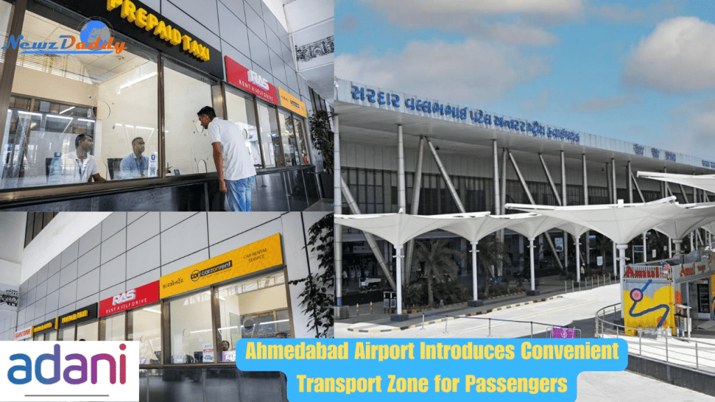 Ahmedabad Airport Introduces Convenient Transport Zone for Passengers