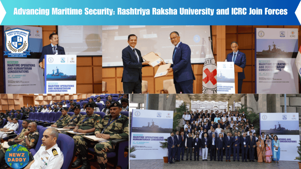 Advancing Maritime Security Rashtriya Raksha University and ICRC Join Forces