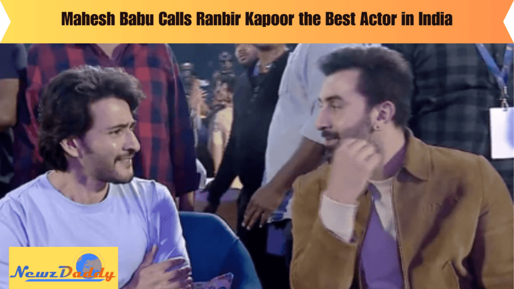 Animal Event in Hyderabad Mahesh Babu Calls Ranbir Kapoor the Best Actor in India