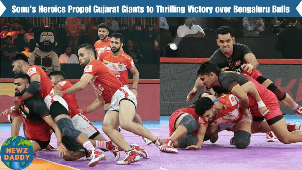 Gujarat Giants Vs Bengaluru Bulls