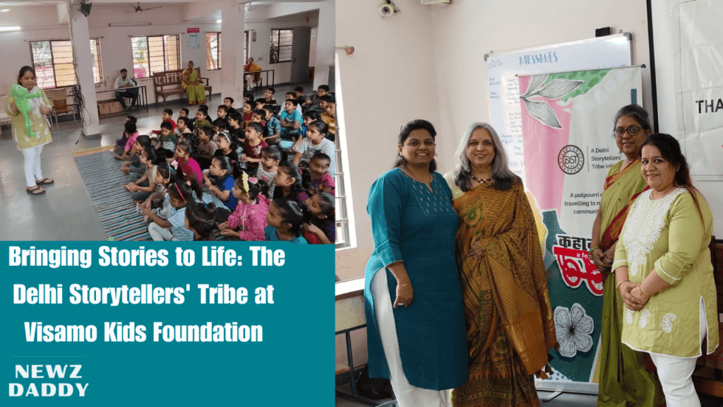 Bringing Stories to Life: The Delhi Storytellers' Tribe at Visamo Kids Foundation