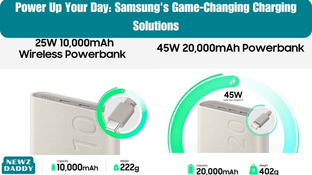 Power Up Your Day: Samsung's Game-Changing Charging Solutions