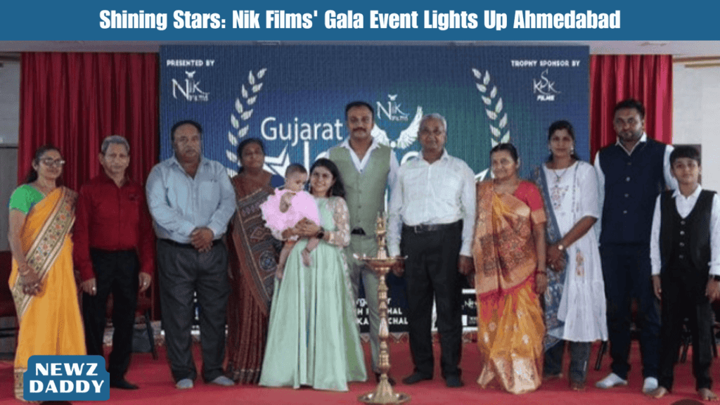 Shining Stars Nik Films' Gala Event Lights Up Ahmedabad