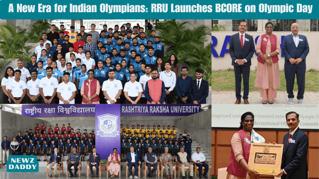 A New Era for Indian Olympians: RRU Launches BCORE on Olympic Day