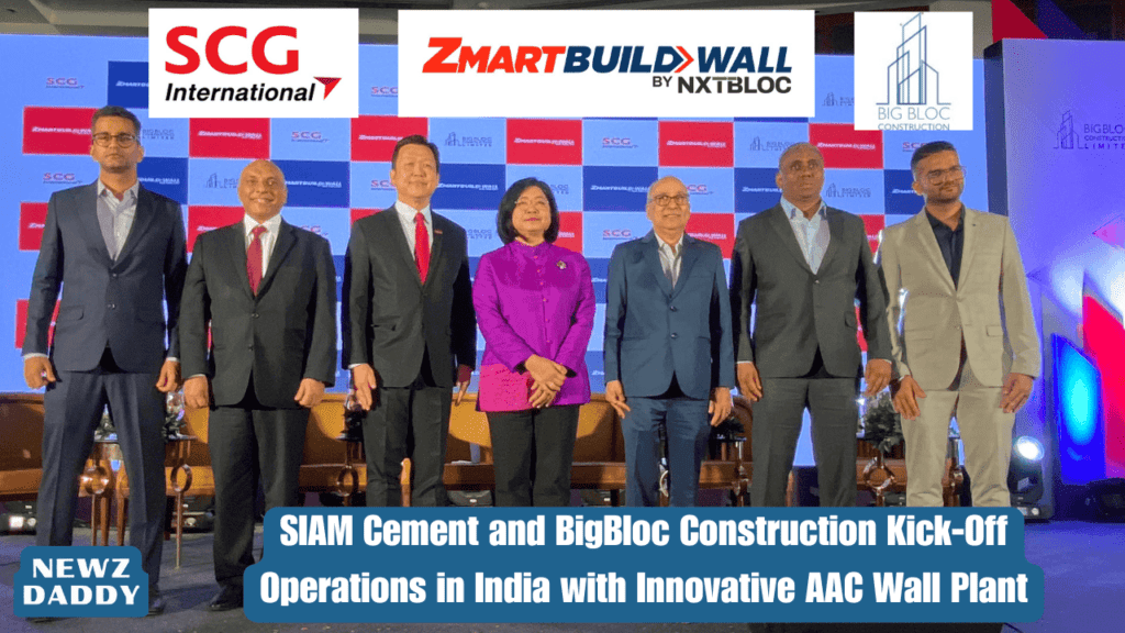 SIAM Cement and BigBloc Construction Kick-Off Operations in India with Innovative AAC Wall Plant