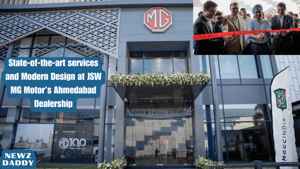 State-of-the-Art Services and Modern Design at JSW MG Motor’s Ahmedabad Dealership