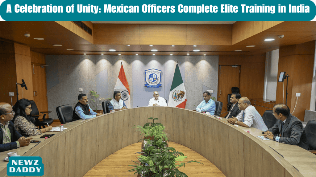 A Celebration of Unity: Mexican Officers Complete Elite Training in India