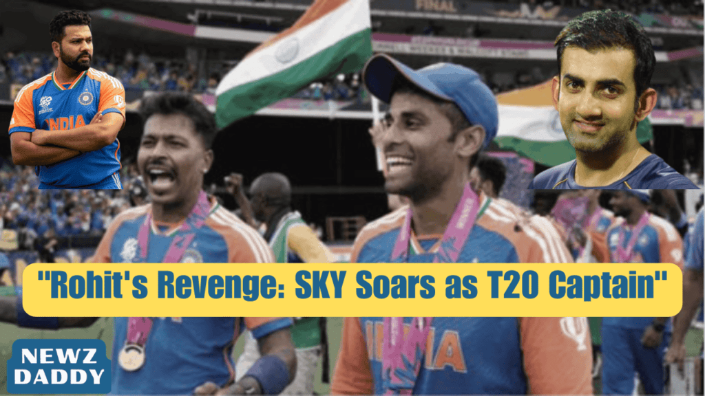 Rohit's Revenge SKY Soars as T20 Captain