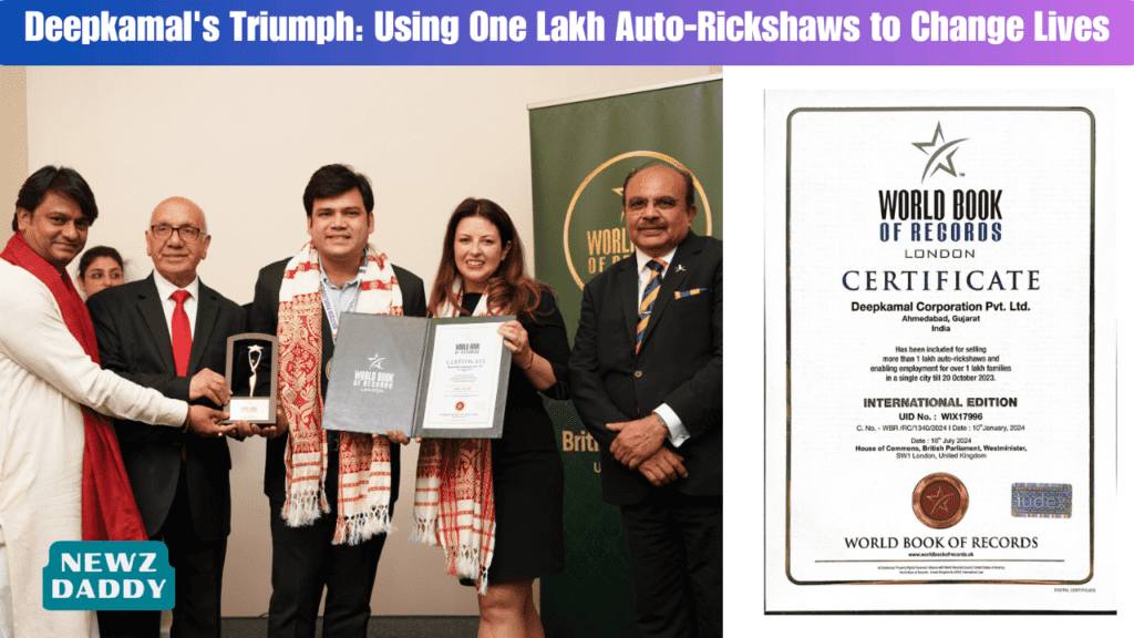 Deepkamal's Triumph: Using One Lakh Auto-Rickshaws to Change Lives