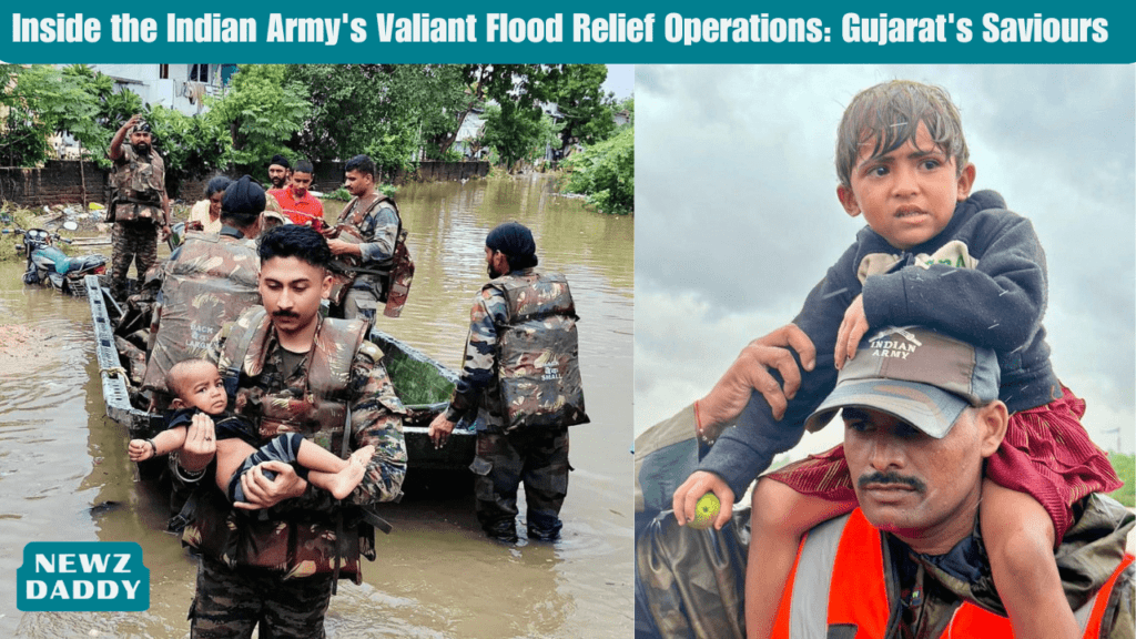 Inside the Indian Army's Valiant Flood Relief Operations: Gujarat's Saviours