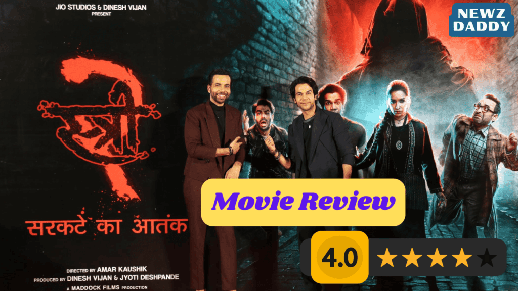 Stree 2 Movie Review. A Must-Watch for Fans of Horror-Comedy.