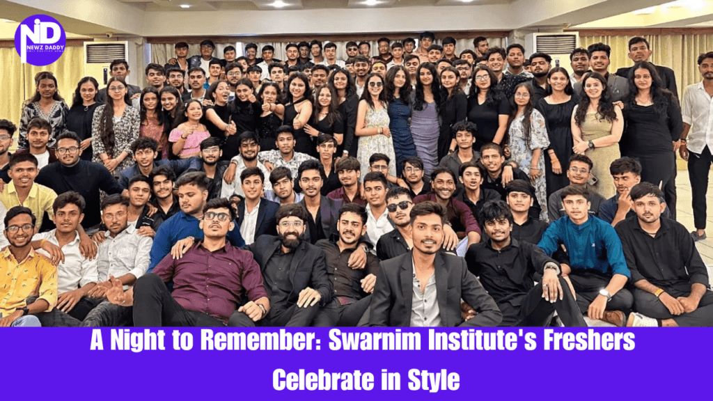 A Night to Remember: Swarnim Institute's Freshers Celebrate in Style