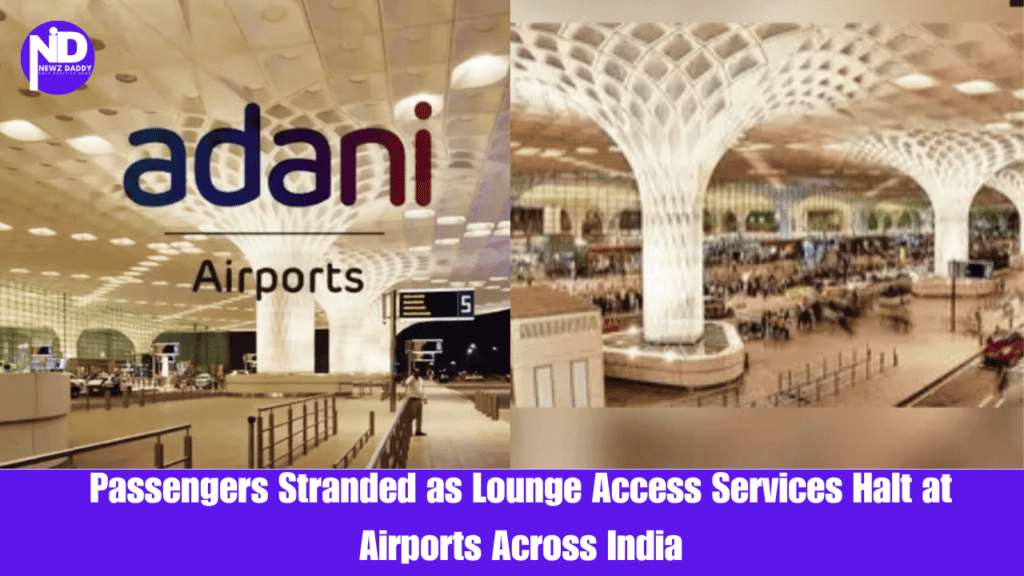 Passengers Stranded as Lounge Access Services Halt at Airports Across India.p