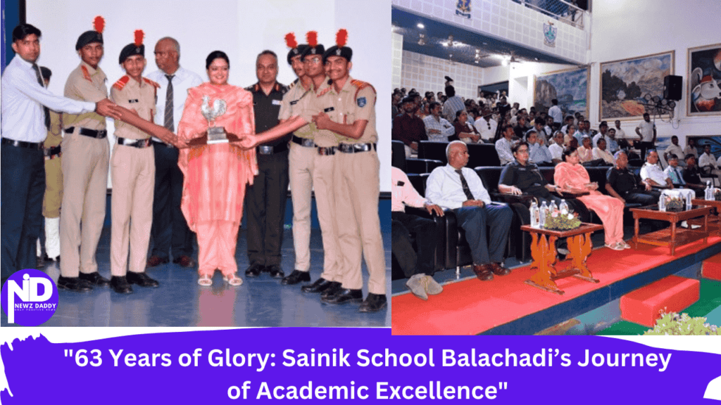 63 Years of Glory Sainik School Balachadi’s Journey of Academic Excellence