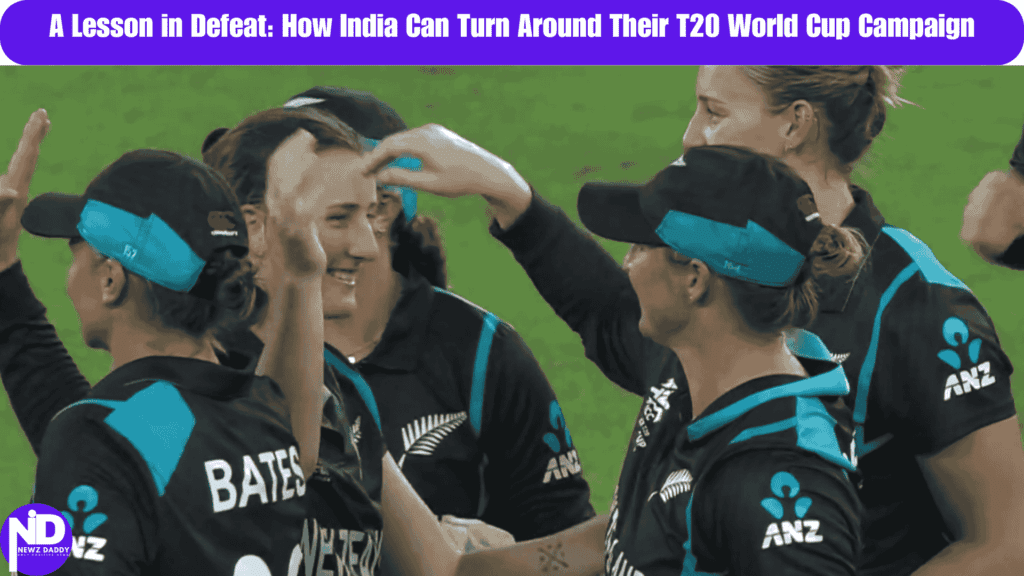 A Lesson in Defeat How India Can Turn Around Their T20 World Cup Campaign