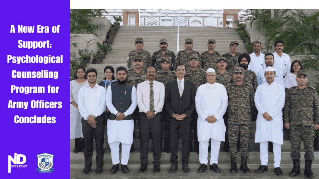 A New Era of Support: Psychological Counselling Program for Army Officers Concludes