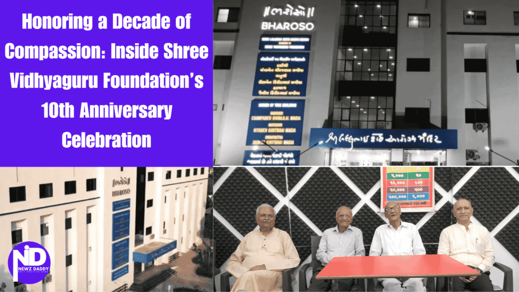 Honoring a Decade of Compassion: Inside Shree Vidhyaguru Foundation’s 10th Anniversary Celebration