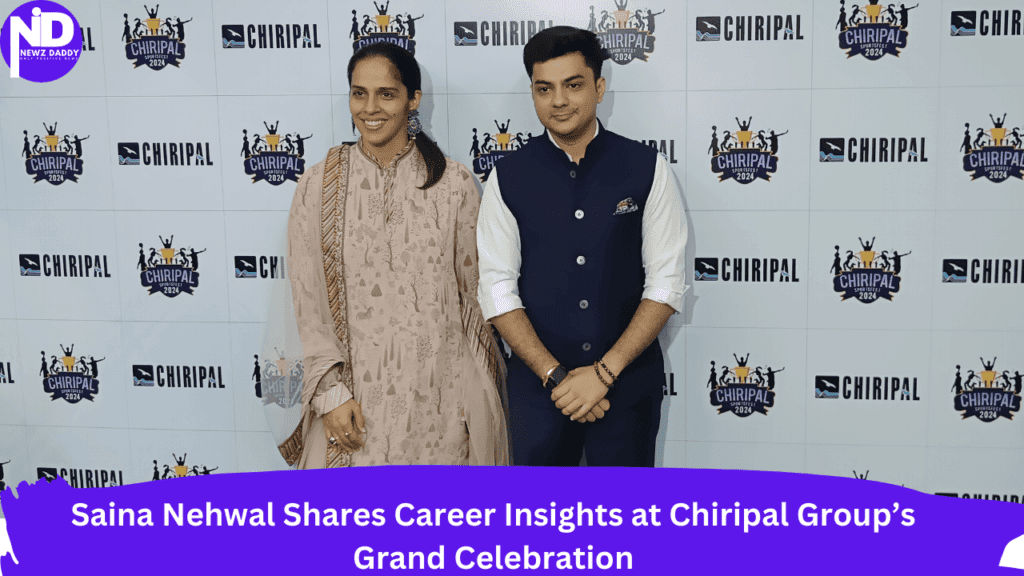 Saina Nehwal Shares Career Insights at Chiripal Group’s Grand Celebration