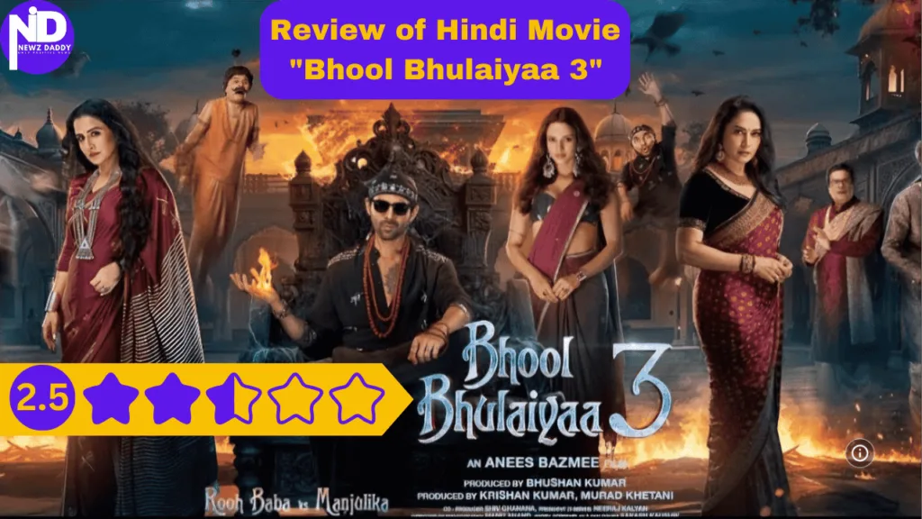 Review of Hindi Movie Bhool Bhulaiyaa 3