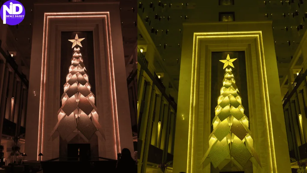 A Christmas Tree Like No Other: ITC Narmada’s Artistic Marvel