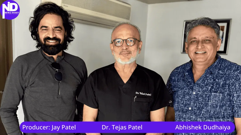 Celebrating Humanity Jay Patel and Abhishek Dudhaiya Meet Dr. Tejas Patel