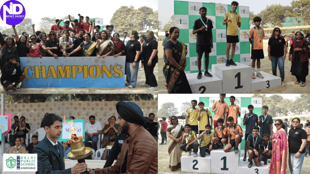 DPS-Bopal Celebrates Talent and Teamwork at Sports Extravaganza