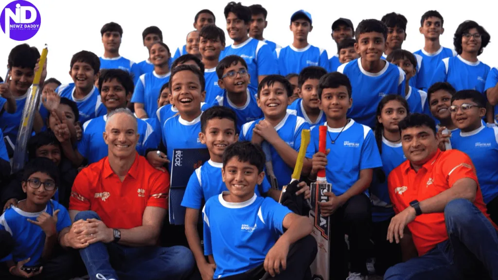 Michael Klinger & Pravin Tambe Inspire Young Talent in Ahmedabad