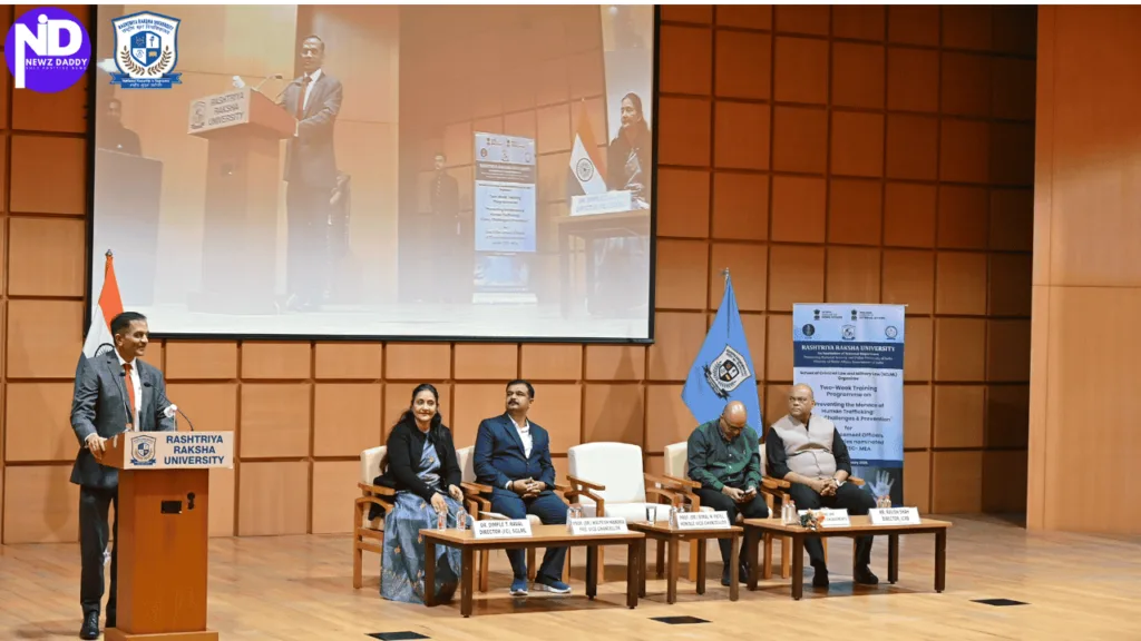 Rashtriya Raksha University Hosts Groundbreaking Anti-Trafficking Training.