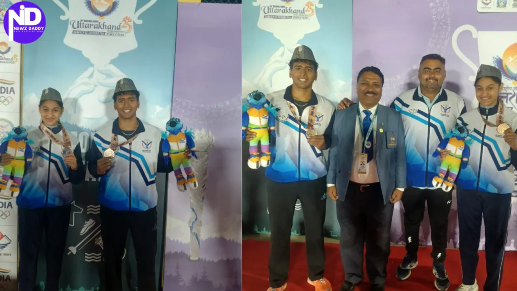 Modern Pentathlon Champions! Gujarat Duo Clinches Bronze at National Games