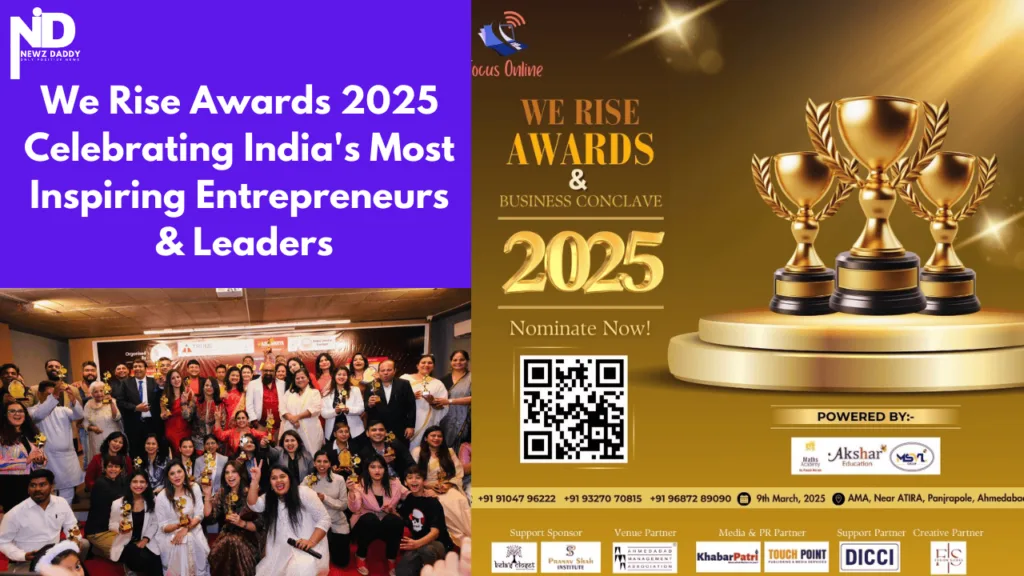 We Rise Awards 2025: Celebrating India's Most Inspiring Entrepreneurs & Leaders