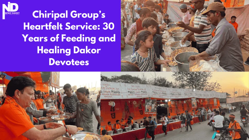 Chiripal Group’s Heartfelt Service: 30 Years of Feeding and Healing Dakor Devotees